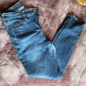American Eagle Outfitters Dark Blue Skinny Jeans